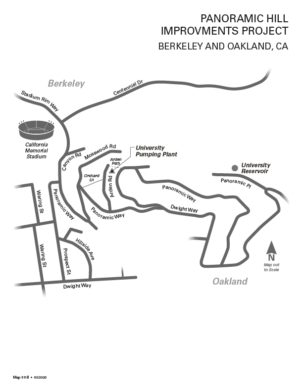 Panoramic Hill Improvements Project Map Panoramic Hill Improvements Project Map