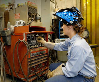 Mackenzie is an EBMUD welder and plant maintenance worker.