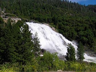 Salt Springs Reservoir Spillway