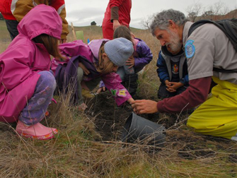 Ranger teaching children