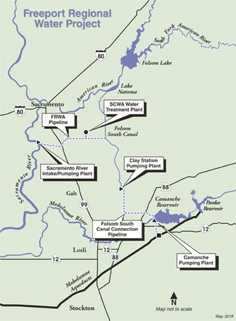 Freeport Project Map