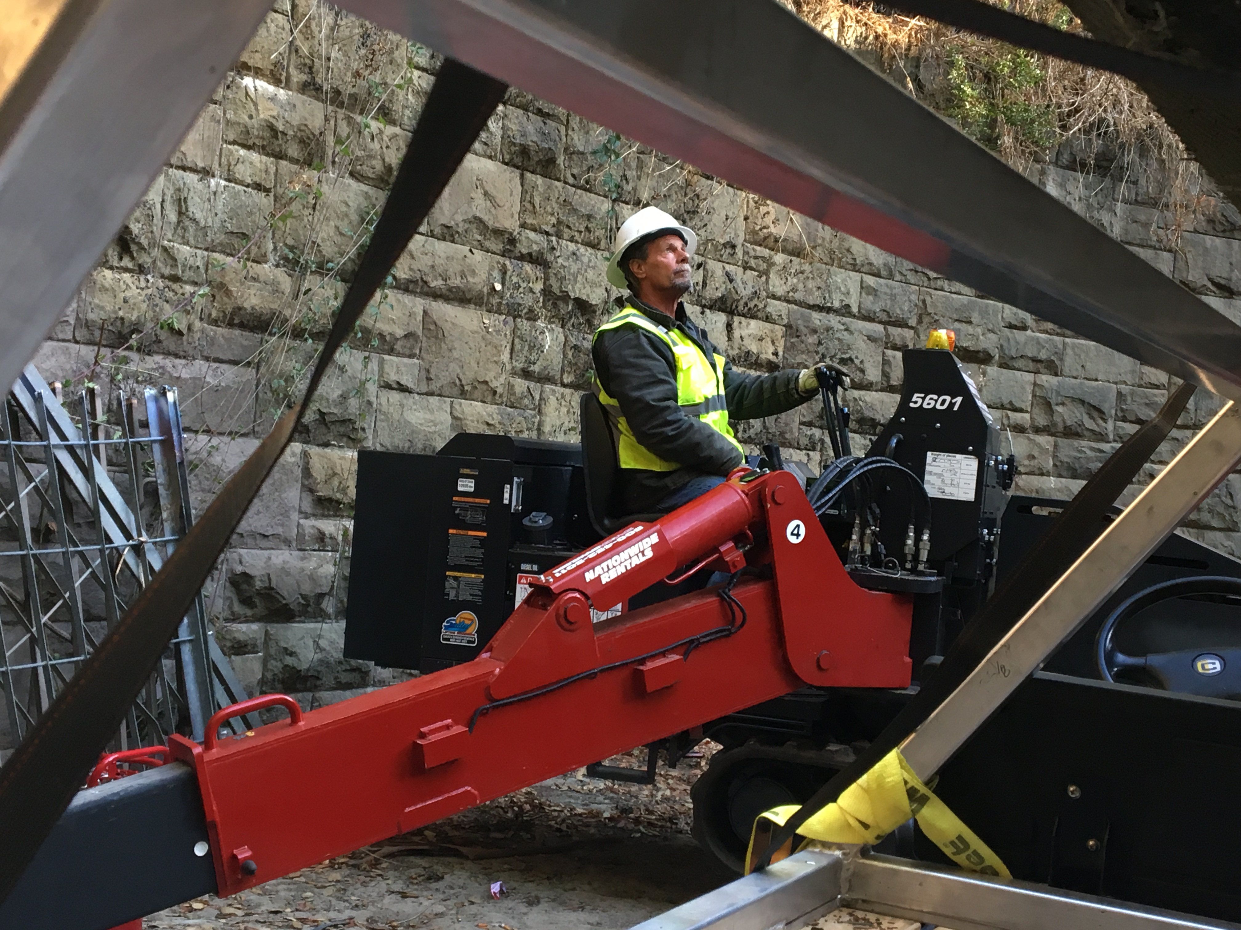 Jeff has been lifting the heaviest loads for EBMUD for 20 years.