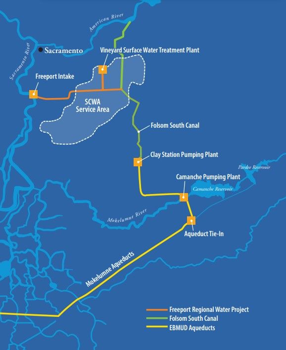 Freeport Regional Water Project Map