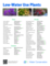 Low Water Plant List  2