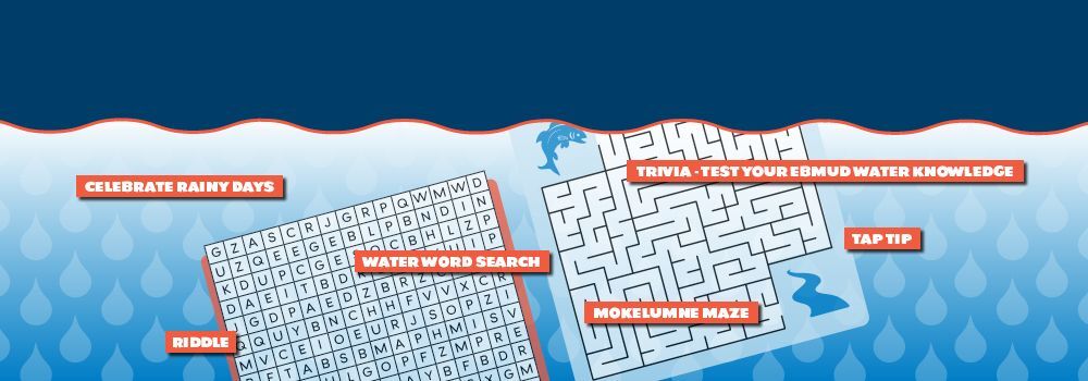 Water Play – a special activity page for kids