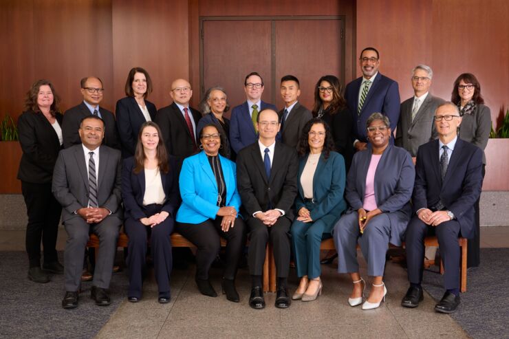 EBMUD Senior Management Team group photo