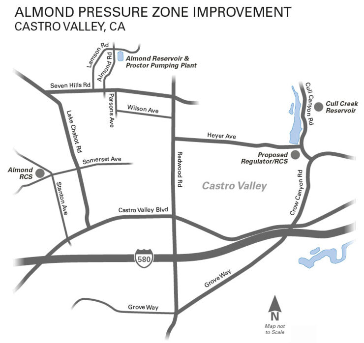 Almond Reservoir Replacement project
