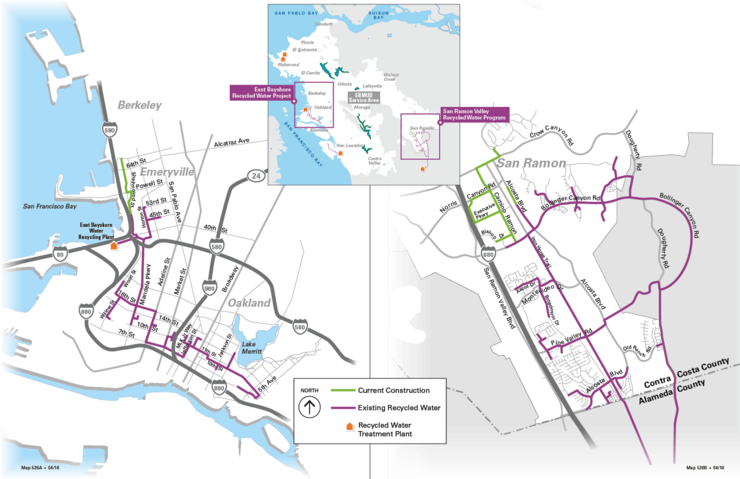 Recycled Water Area Maps