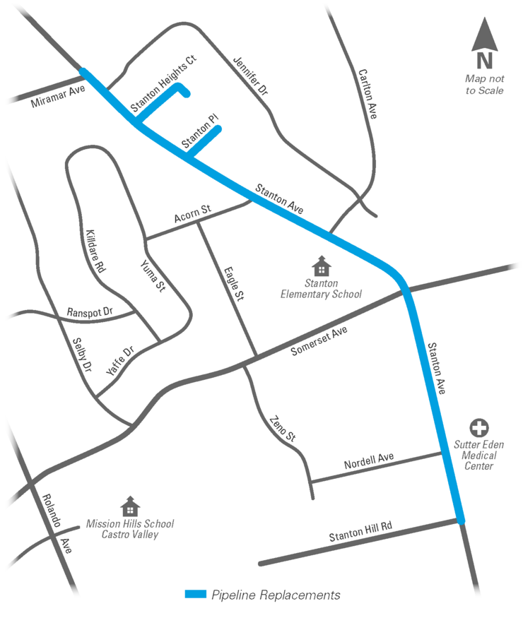 Stanton Cluster Map