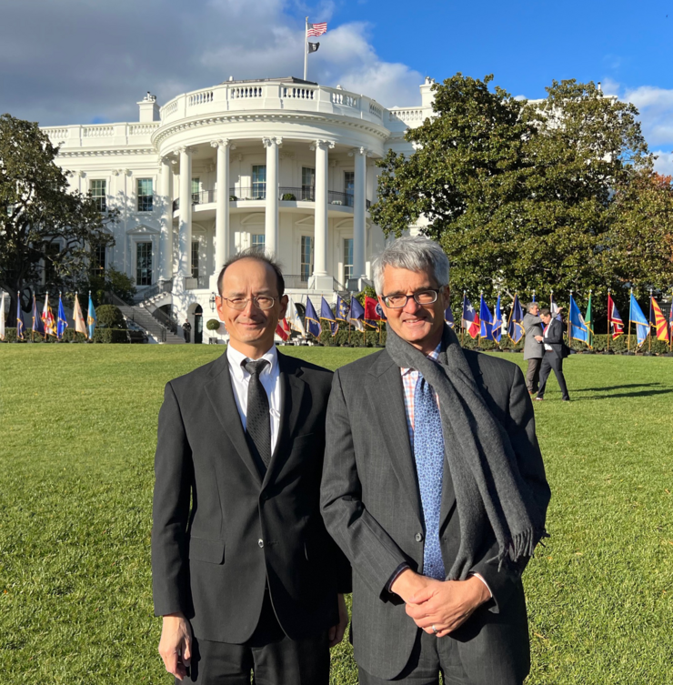EBMUD Clifford Chan - David Briggs attend White House Bill Signing.png