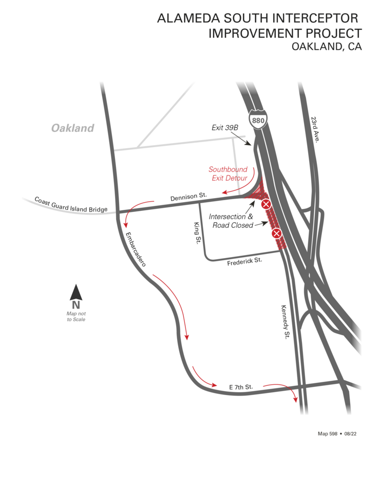 Kennedy & Dennison Intersection Detour