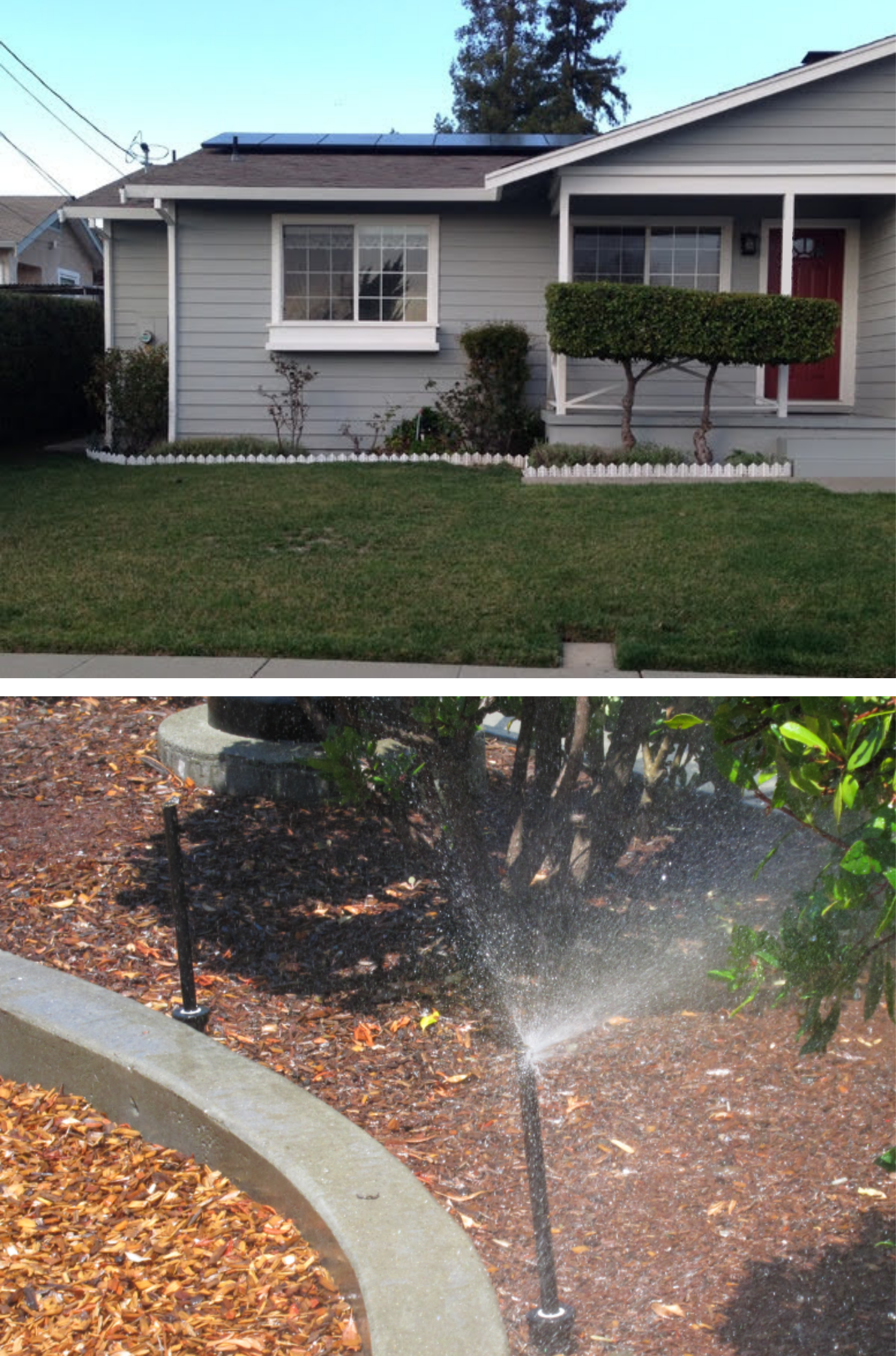 Attach several photos of the area and or irrigation equipment to be converted.